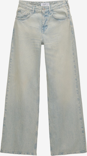 Jeans Pull&Bear pe albastru fumuriu, Vizualizare produs