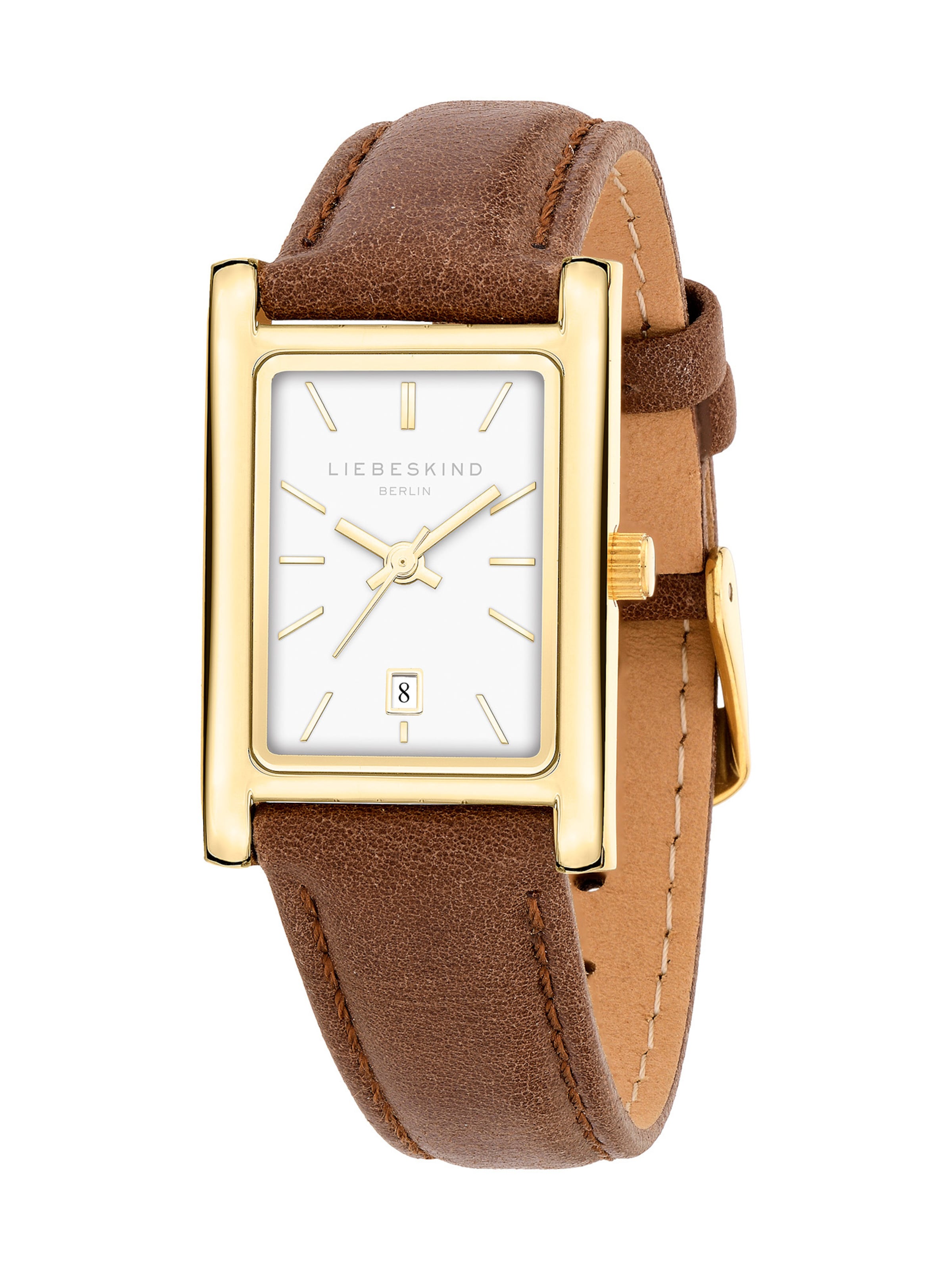 Liebeskind Berlin Analog watch in Brown: front