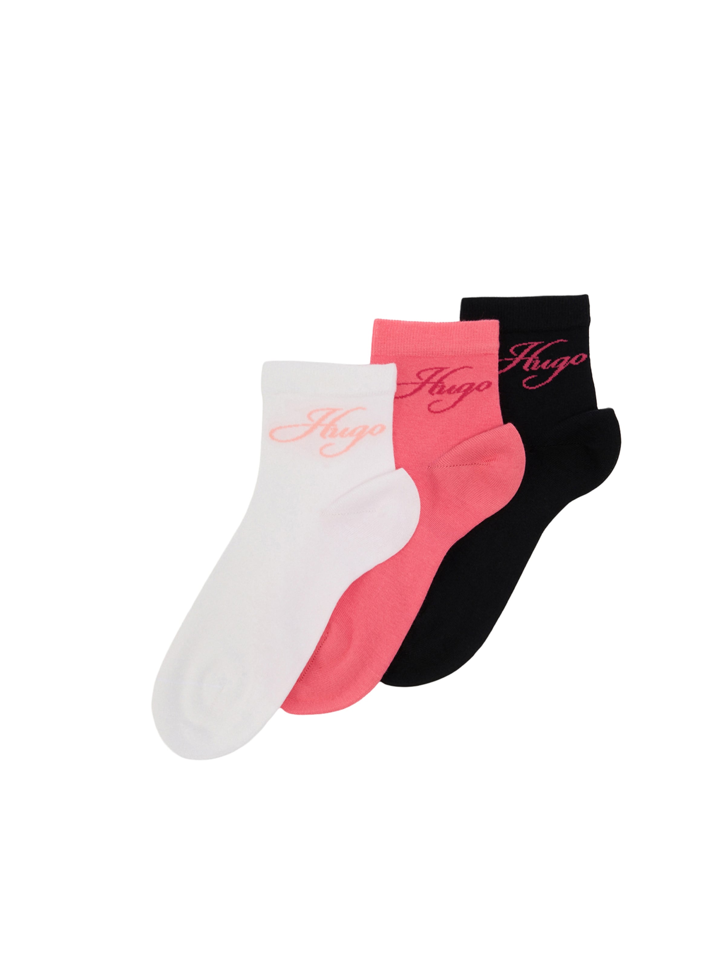 Calzino di HUGO in beige: frontale