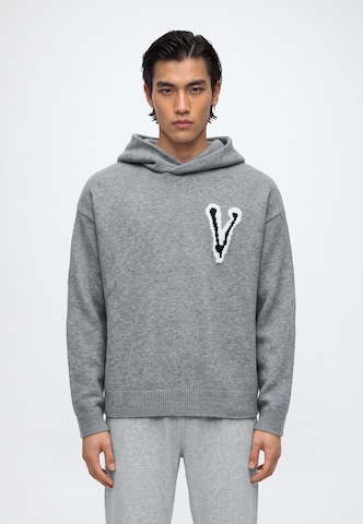 Pullover 'Rico' di 19V69 ITALIA in grigio: frontale