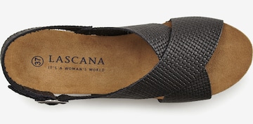 LASCANA - Sandalias en negro