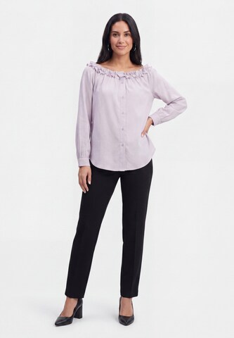 usha BLACK LABEL - Blusa em roxo