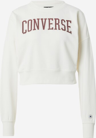 CONVERSE Sweatshirt in Beige: predná strana