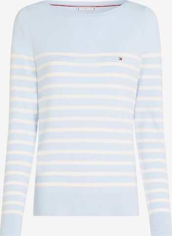 Pull-over TOMMY HILFIGER en bleu : devant