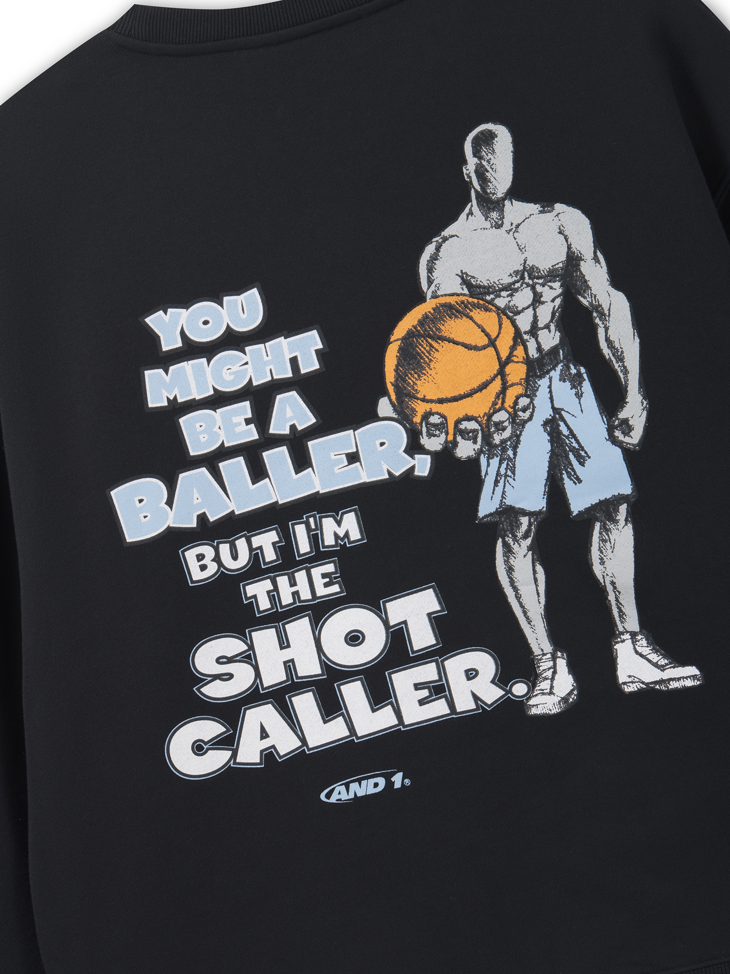 AND1 - Sudadera 'Shot Caller' en negro