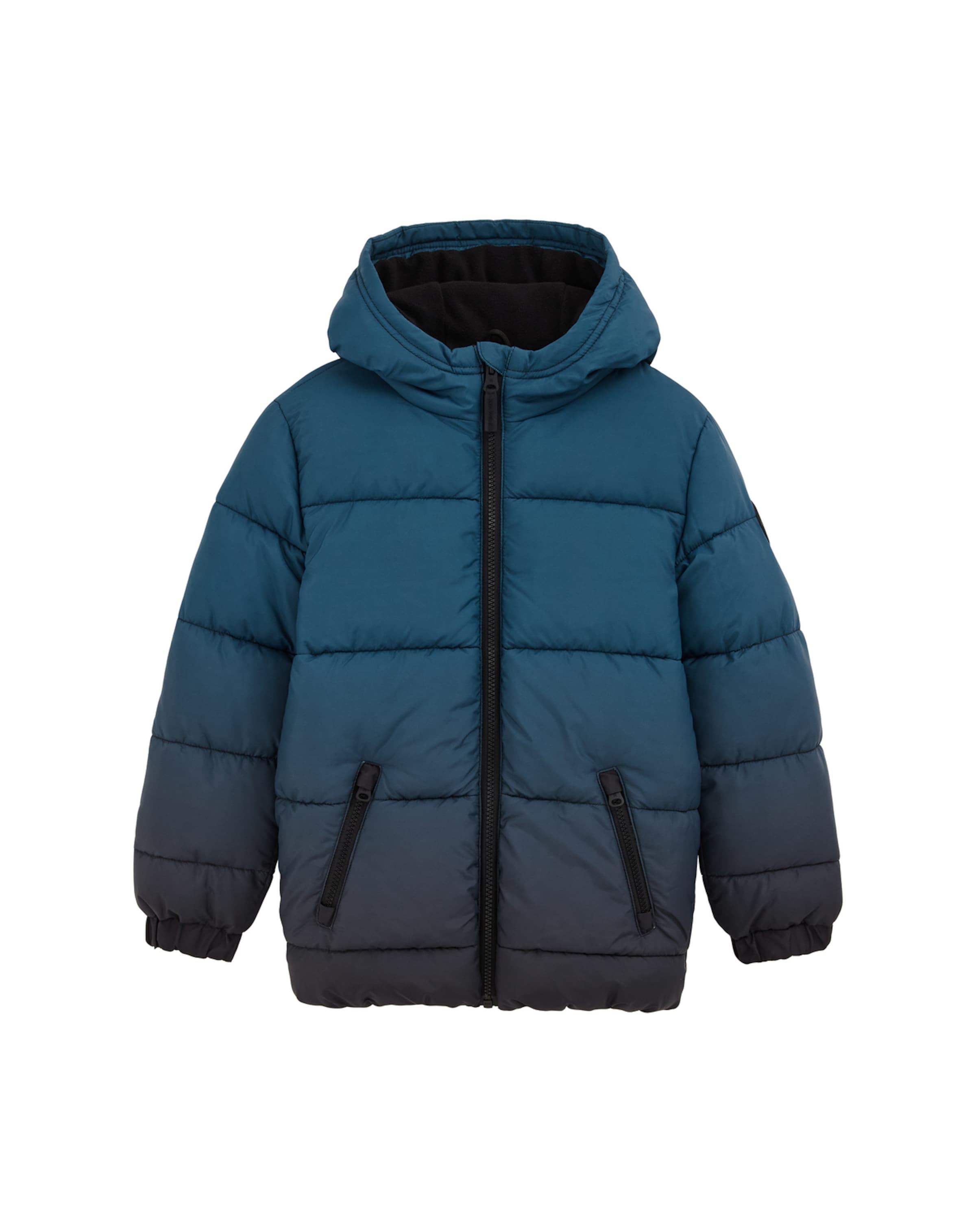 Geacă de iarnă de la WE Fashion pe albastru: față