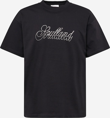 Soulland Shirt in Black: front