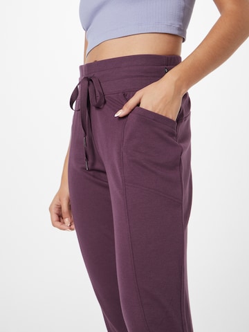 Marika Tapered Sports trousers 'MILANI' in Purple