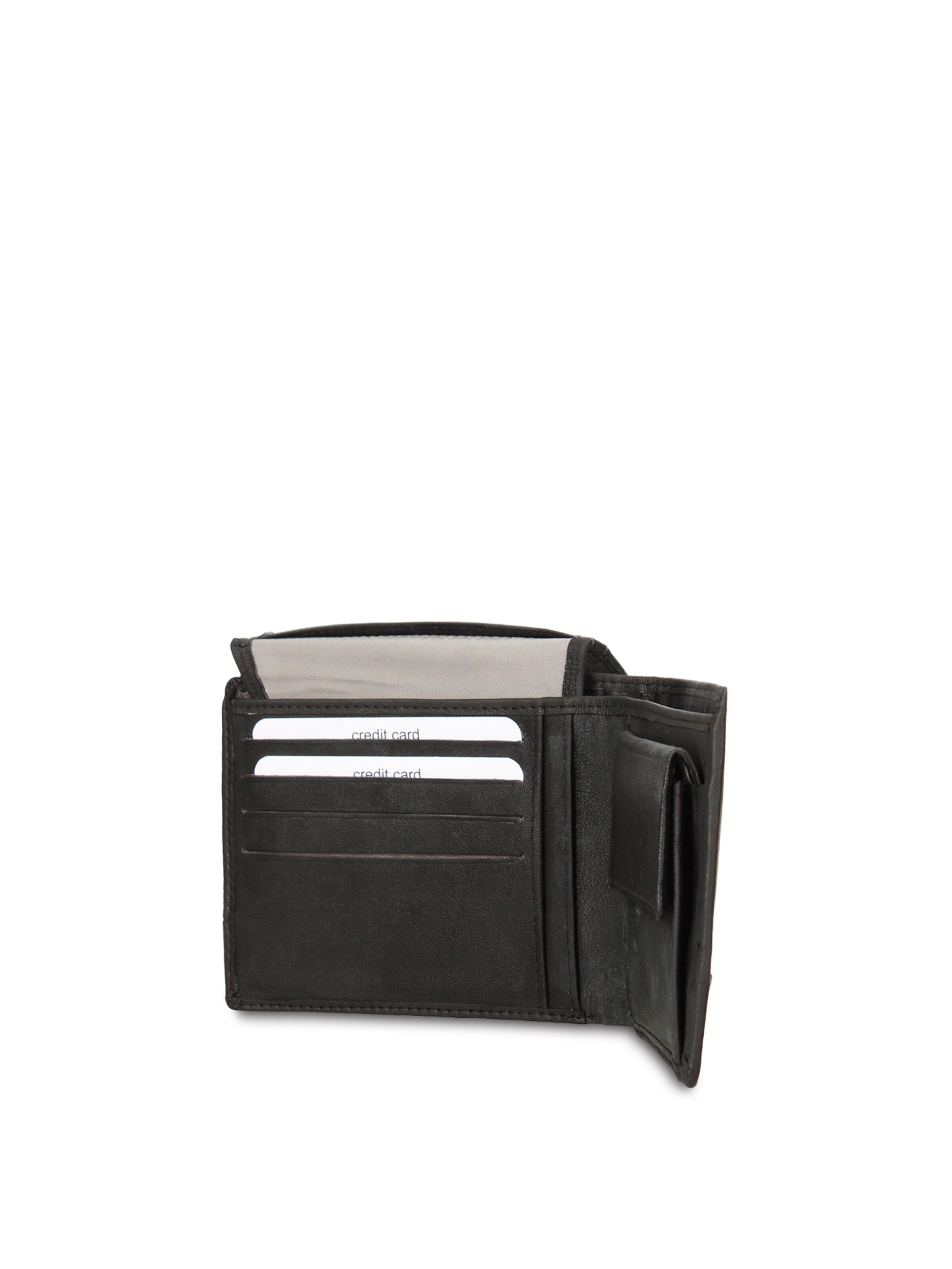 Portamonete 'Portafoglio uomo vera pelle - Astor Prime minimalista' di Coveri Collection in nero