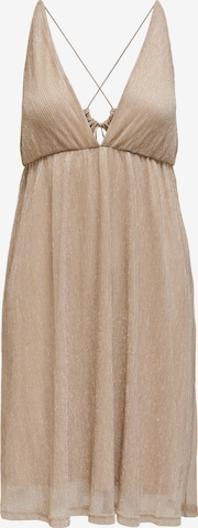 Robe 'Tinga' ONLY en beige : devant