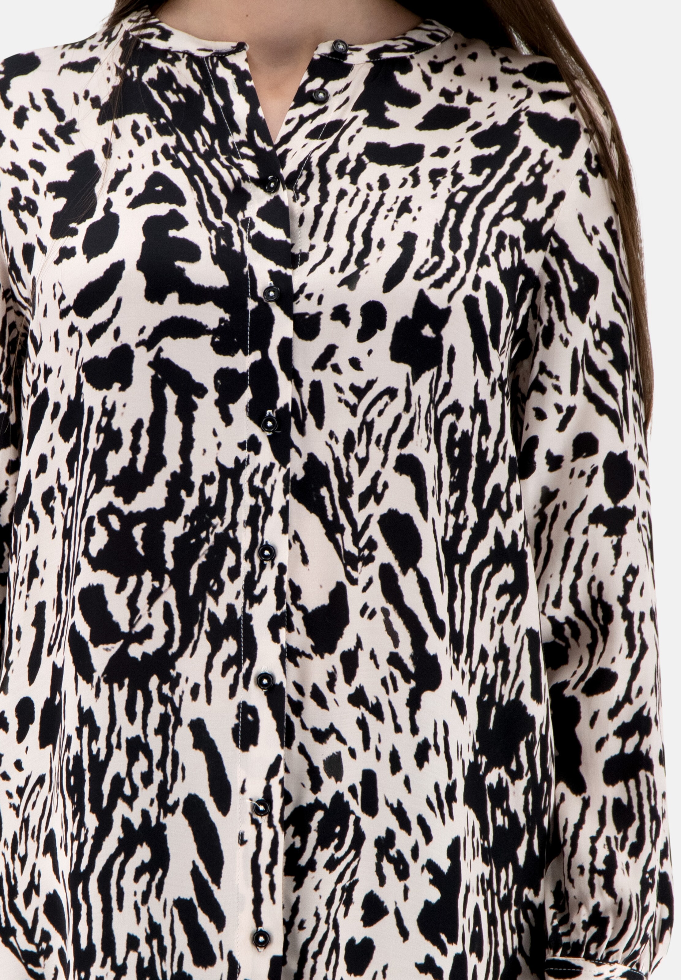 Frauen Große Größen PRINCESS GOES HOLLYWOOD Bluse in Schwarz, Weiß - DF23062 Frauen Große Größen PRINCESS GOES HOLLYWOOD Bluse in Schwarz, Weiß - DF23062
