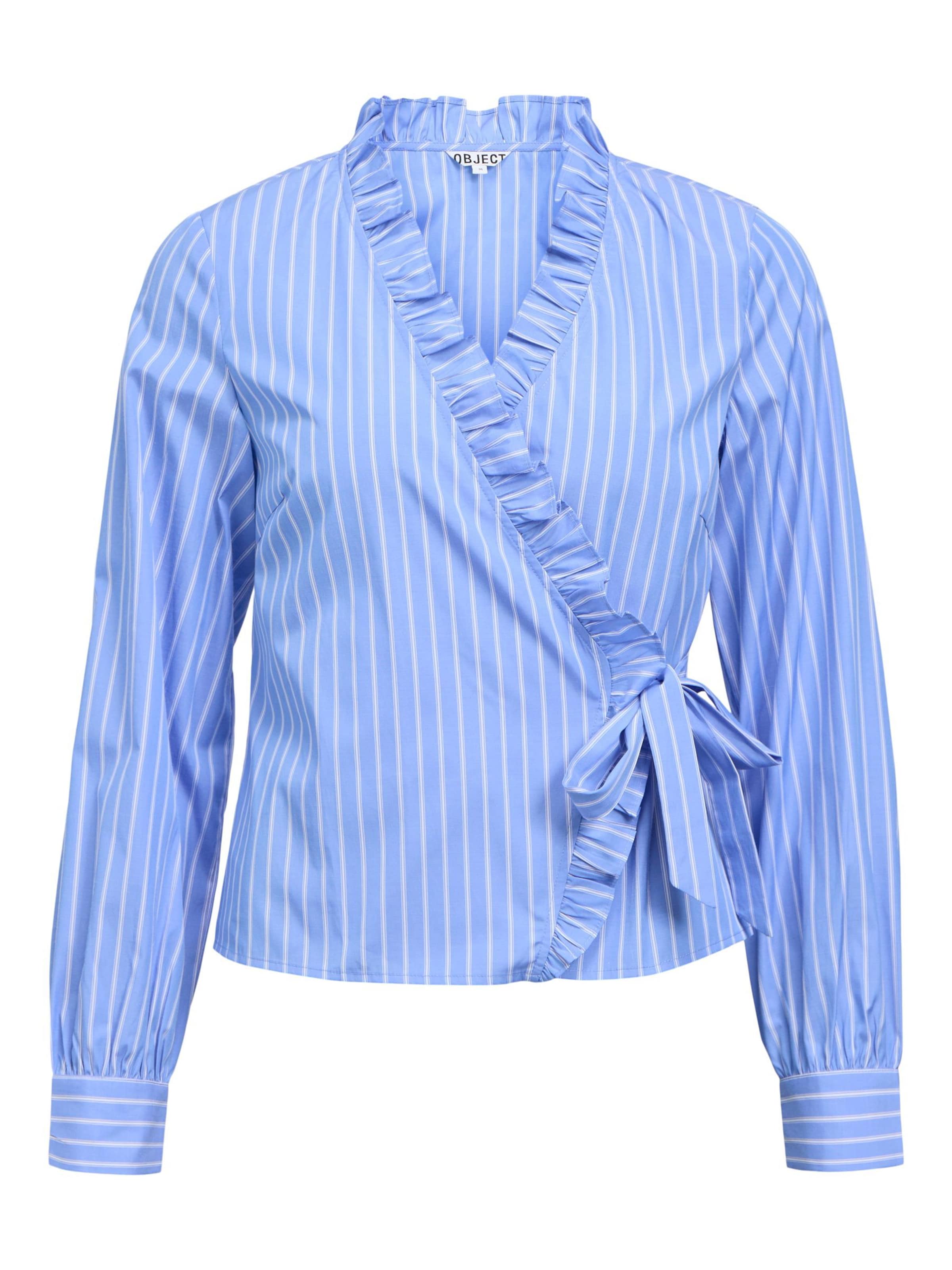 OBJECT Bluse 'OBJPeri' i blå: forside