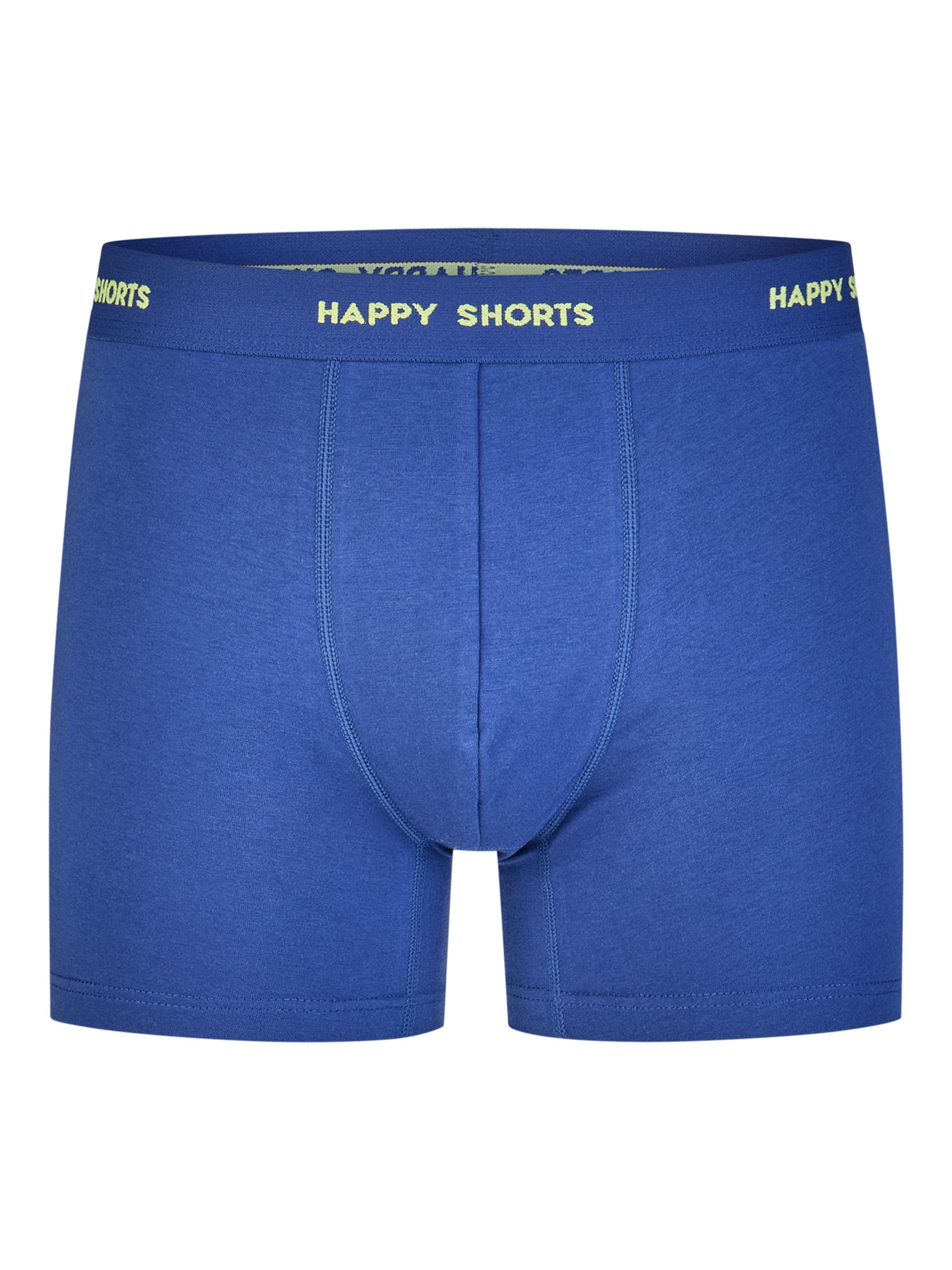 Boxers ' Jersey ' Happy Shorts en bleu