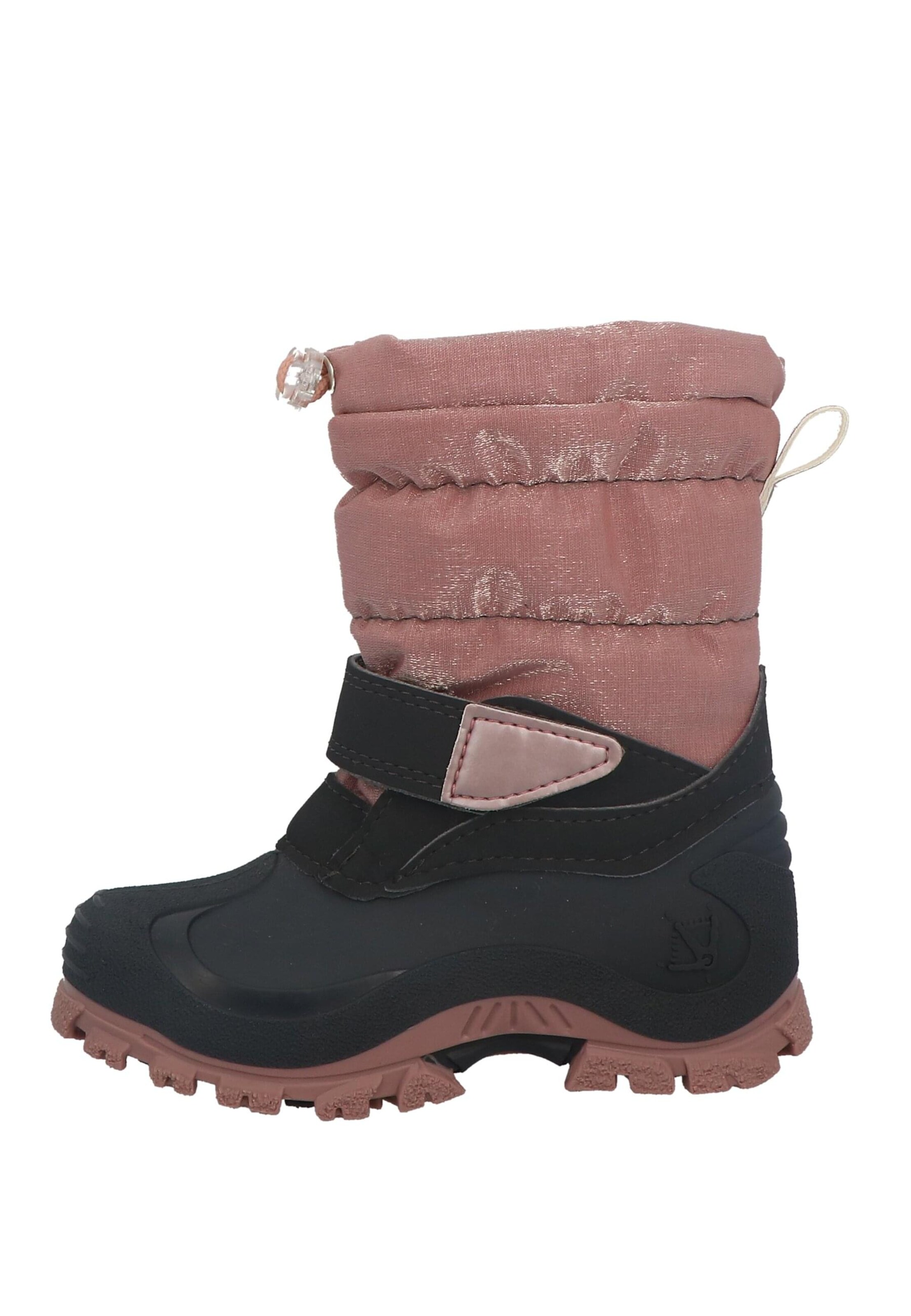 Bottes de neige LURCHI en rose : devant