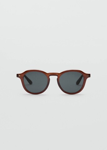 MANGO MAN Sonnerbrille 'Justin' in Braun: Vorderseite