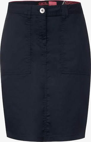 CECIL Skirt in Blue: front