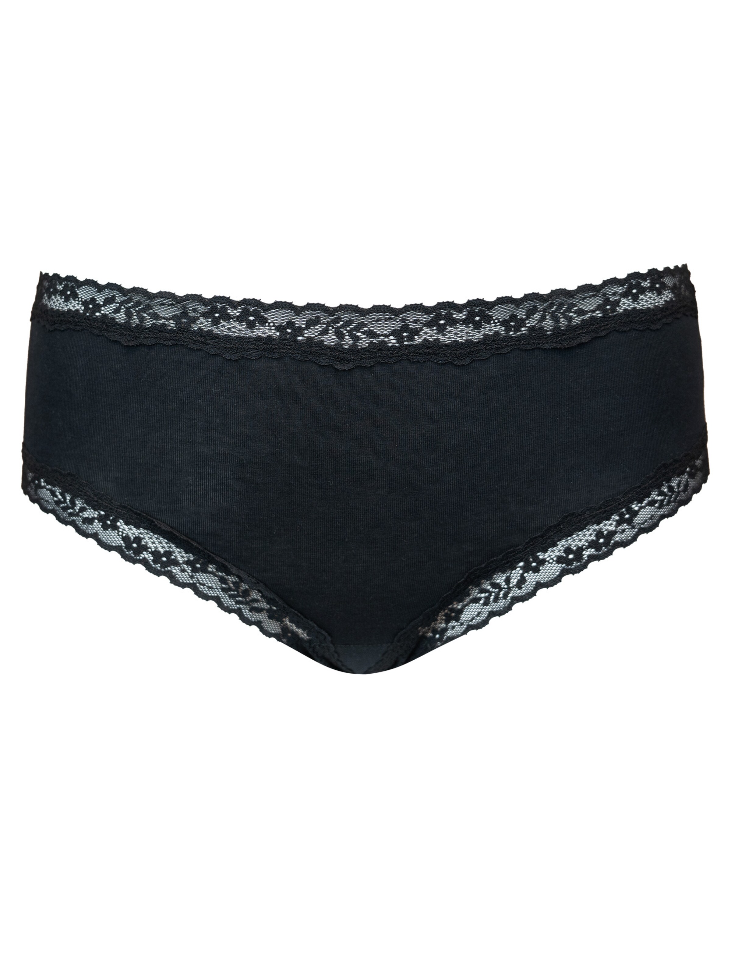 SugarShape Panty in Black: front