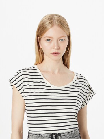 Ragwear T-Shirt 'MALLORY' in Weiß: predná strana