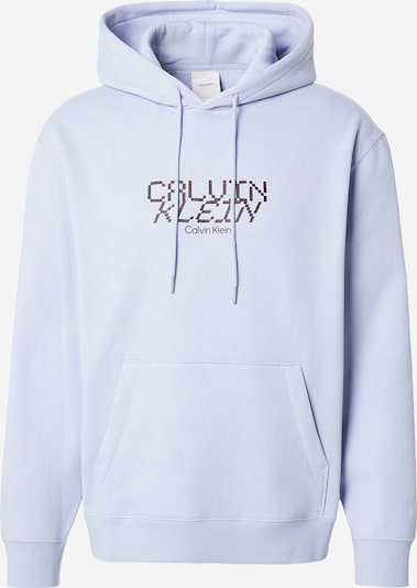 Calvin Klein Sweater majica u lila / crna, Pregled proizvoda
