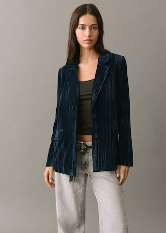 MANGO TEEN Blazer in Blau: Vorderseite