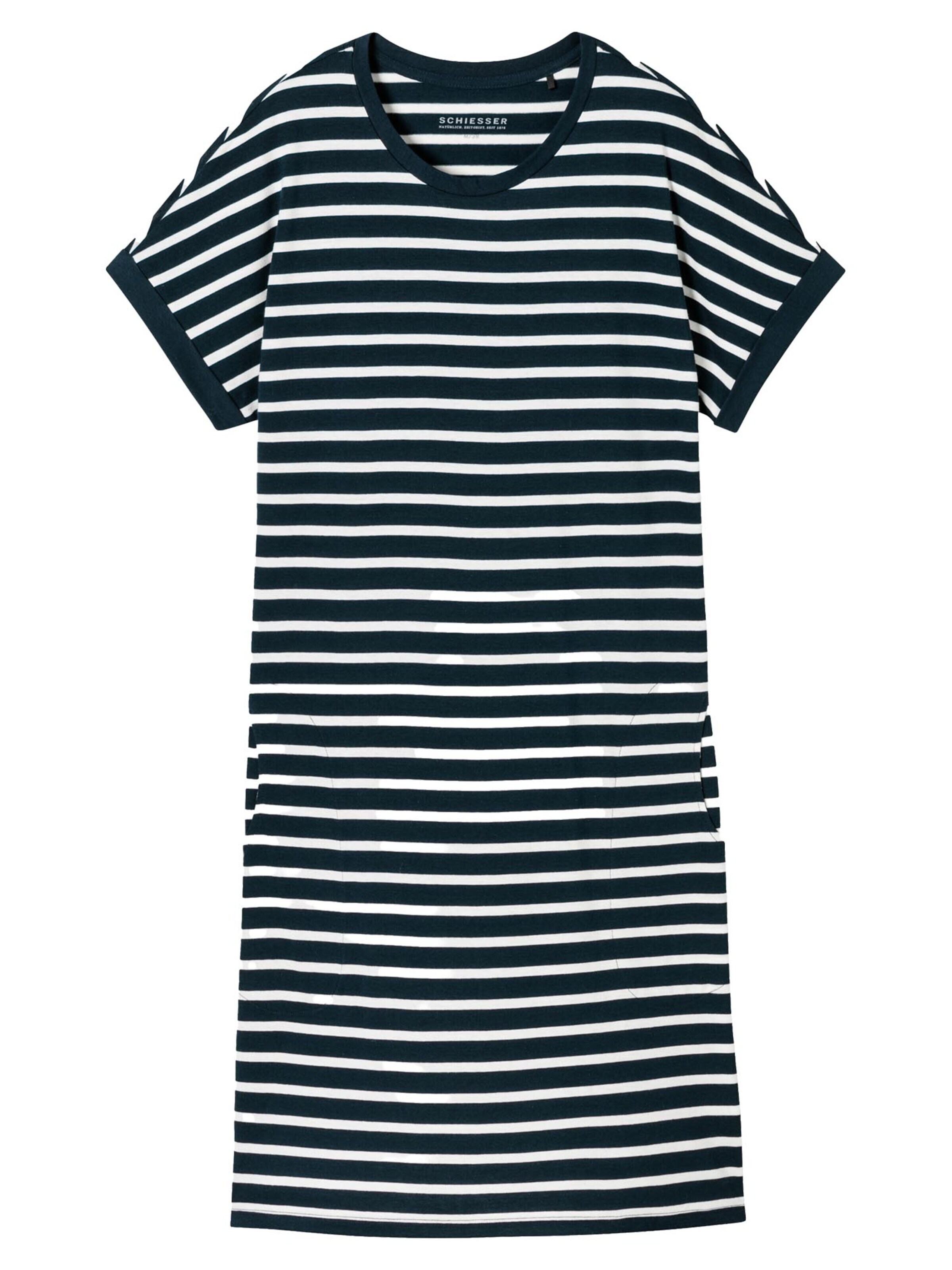 SCHIESSER Hálóing 'Casual Essentials' - kék: elől
