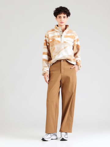 COLUMBIA Wide leg Outdoorbroek 'ROC™ Tech' in Bruin