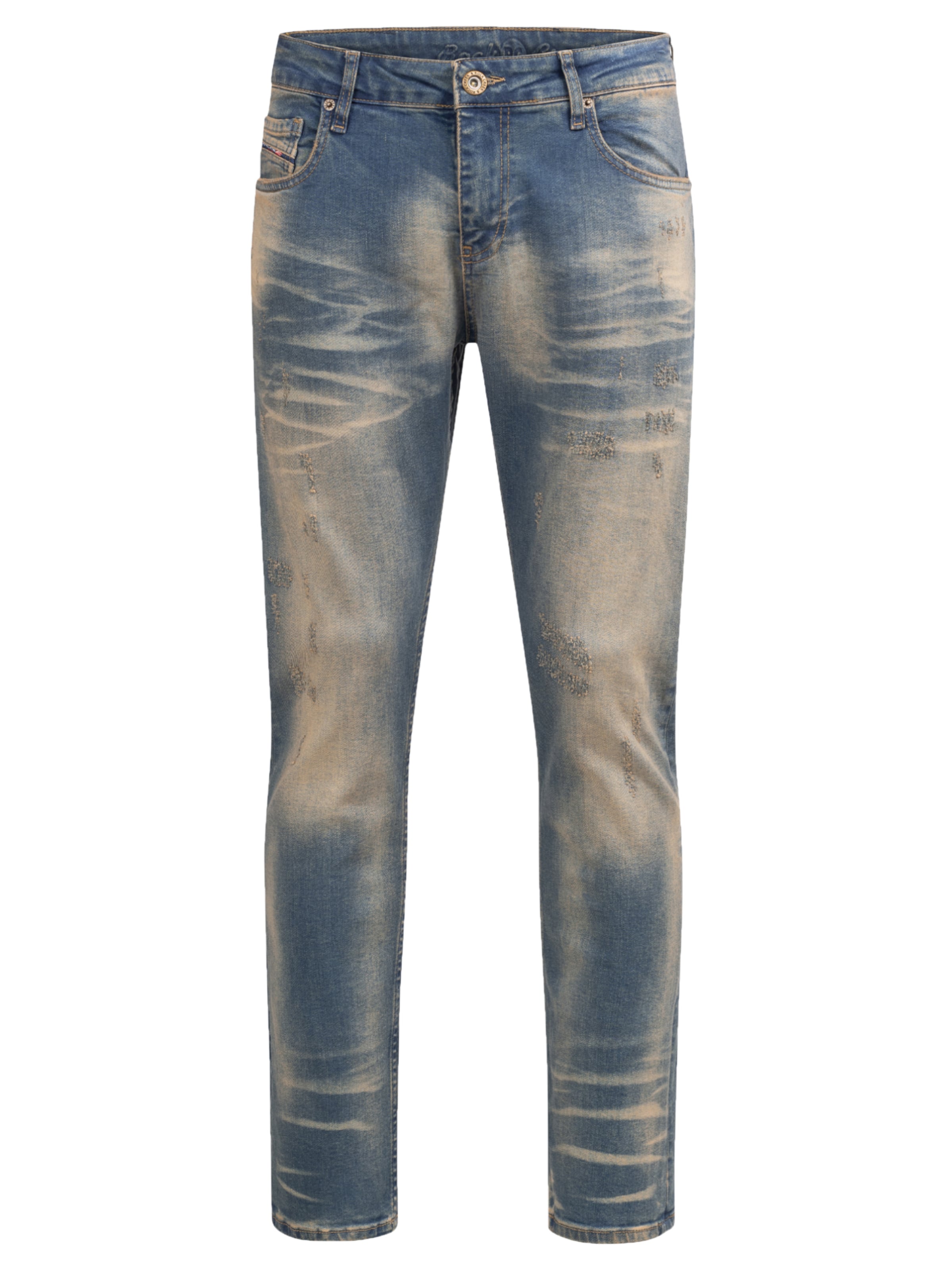 Rock Creek Regular Jeans in Blau: Vorderseite