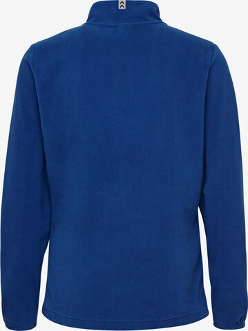 Hummel Fleece jas in Blauw