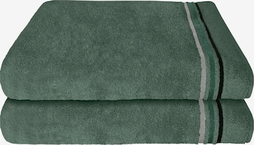 SCHIESSER Towel 'Skyline Color' in Green: front