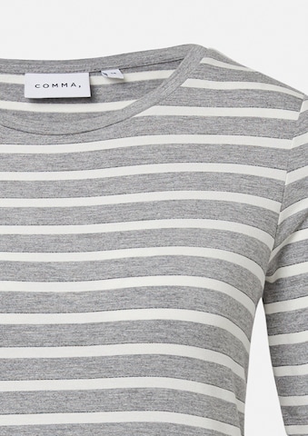 COMMA Shirt in Grau