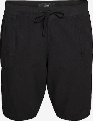juoda Zizzi Laisvas Kelnės 'Jeasy': priekis