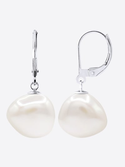 Ateliers Saint Germain Oorbellen 'Rive Droite' in de kleur Wit, Productweergave