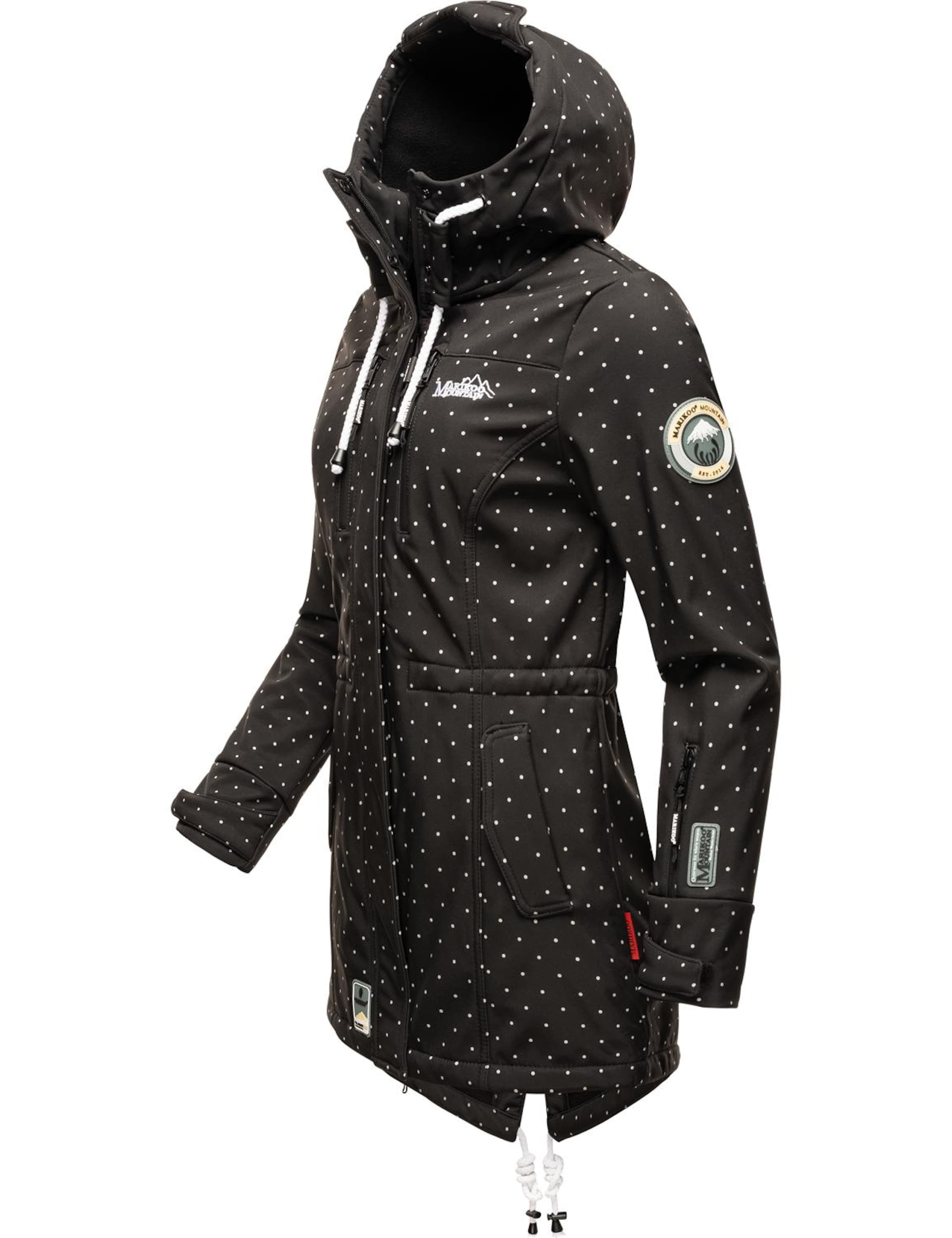 MARIKOO Funkcionális kabátok 'Zimtzicke' - fekete