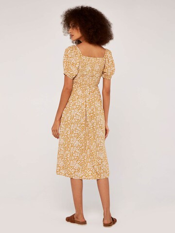 Robe 'Ditsy' Apricot en jaune