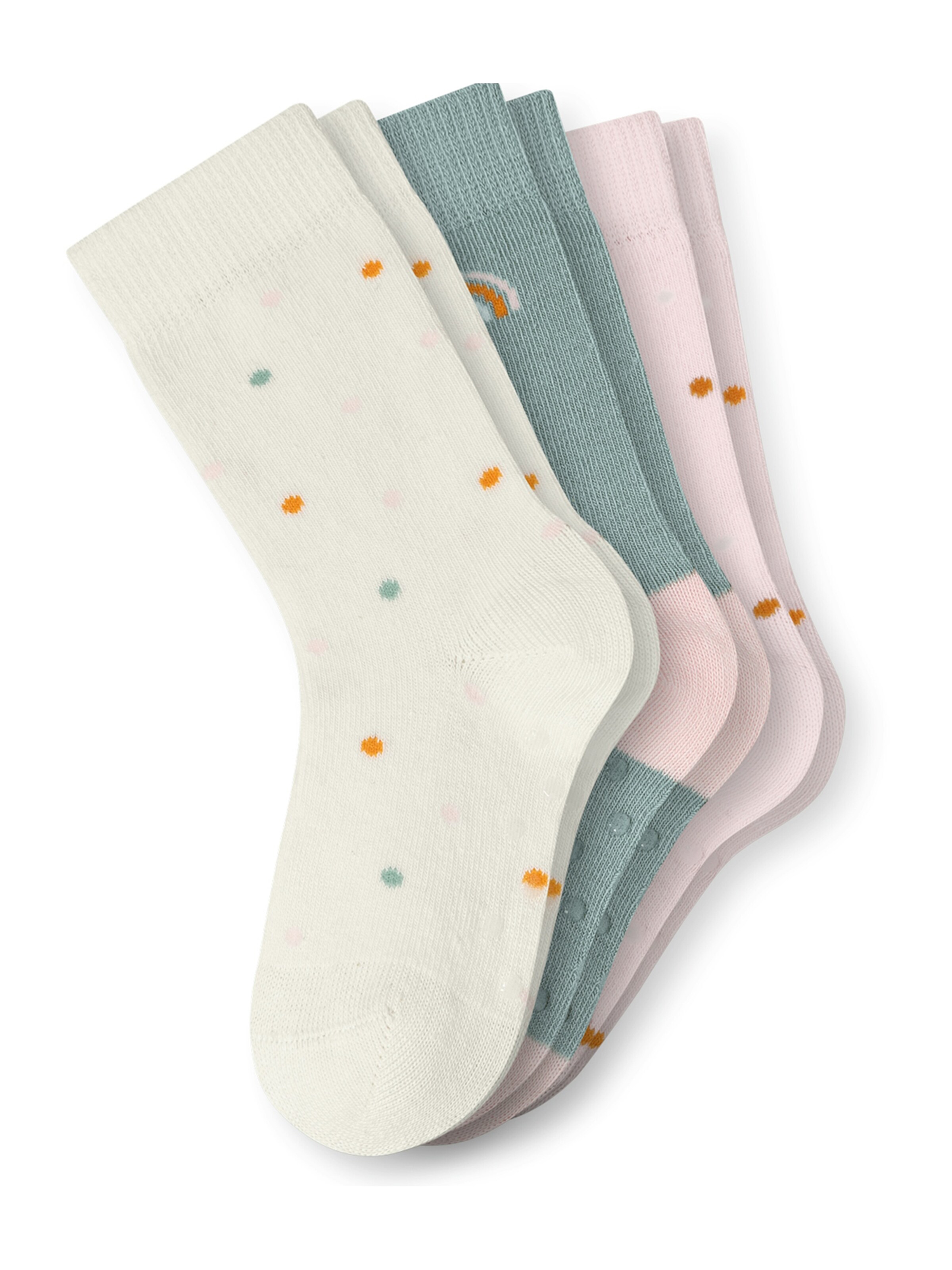 SCHIESSER Freizeitsocken 'Rainbow' in Mischfarben: Vorderseite