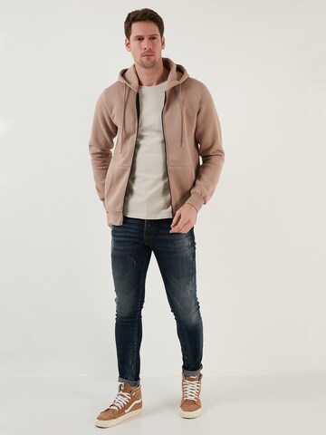 Buratti Sweatjacke in Beige