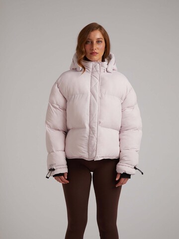 JACK1T Weatherproof jacket 'Helio' in Pink: front