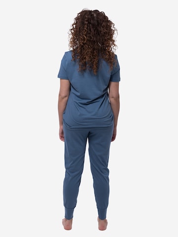 Ammann Pajama 'Night & Home' in Blue