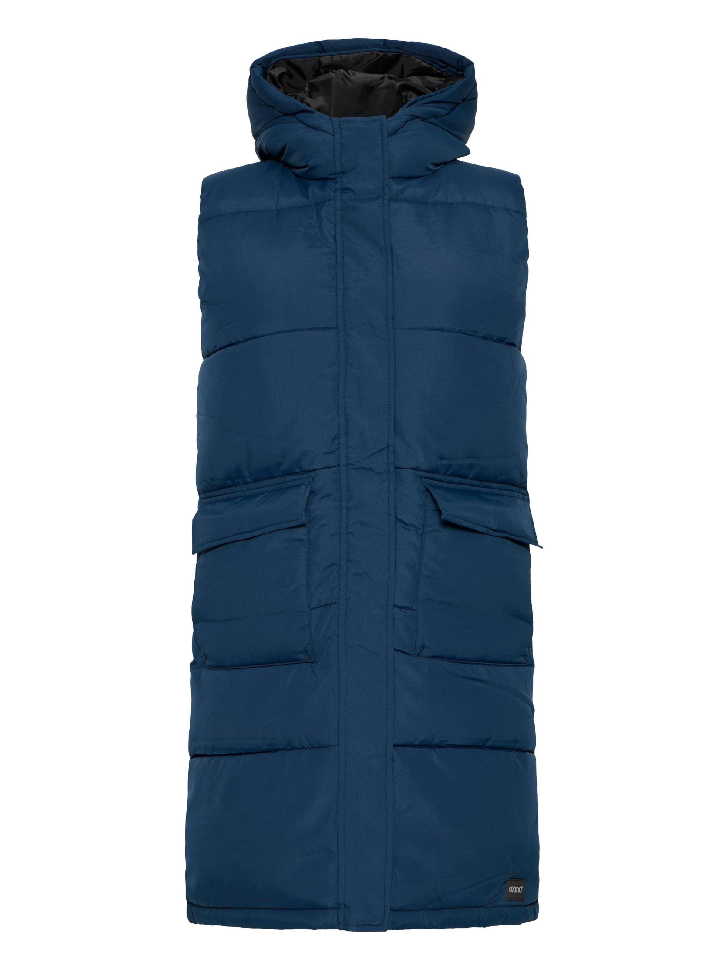 Gilet ' OXMINNA LONG ' di Oxmo in blu: frontale