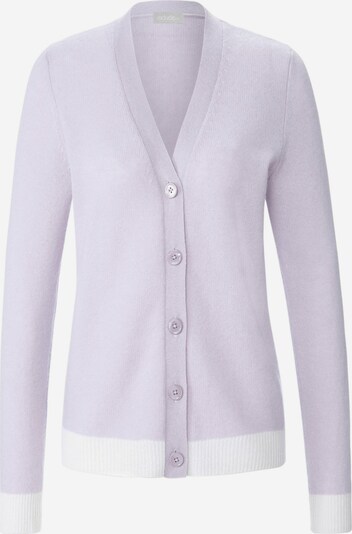 include Strickjacke mit aufgesetzten Taschen in lila, Produktansicht