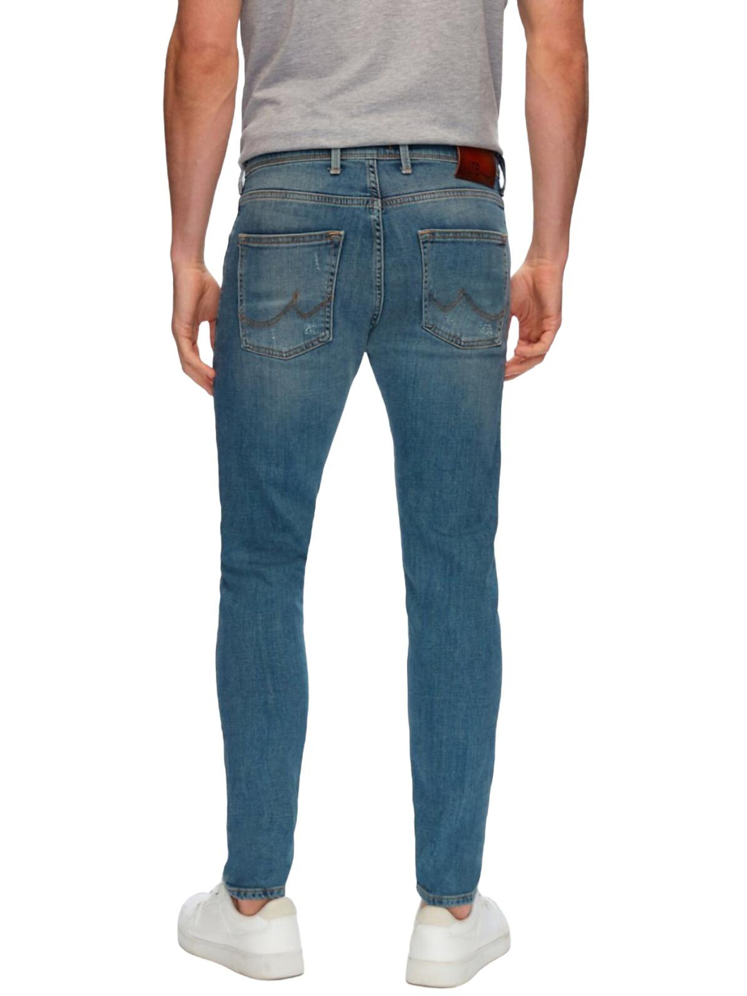 LTB Jeans - Skinny Vaquero 'LTB Jeans Herren Diego X Y Skinny Leg Low Waist Jeanshose' en azul