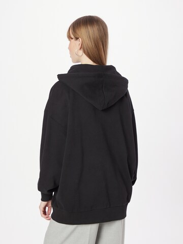 HUGO Red Zip-Up Hoodie 'Dakata' in Black