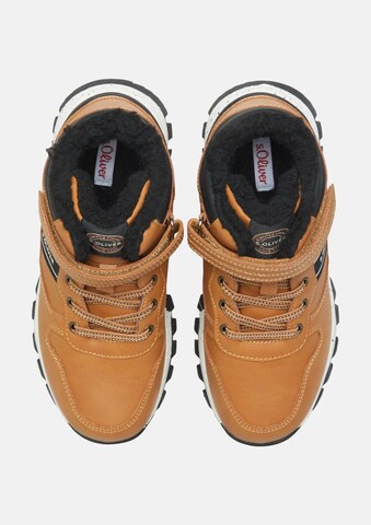 s.Oliver Sneakers in Bruin: bovenkant