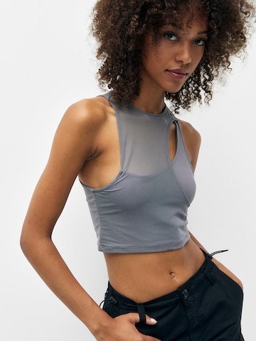 Pull&Bear Top in Grau