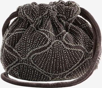 Next Pussukkalaukku värissä harmaa: etupuoli