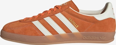 Sportbačiai be auliuko 'Gazelle' iš ADIDAS ORIGINALS, spalva – Auksas / mandarinų spalva / balta, Prekių apžvalga