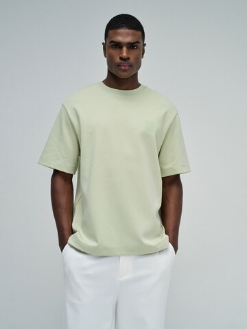 Salsa Jeans Shirt in Groen: voorkant