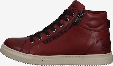 HUSH PUPPIES High-Top Sneakers in Red