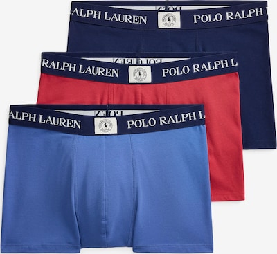 S dydžio Boxer trumpikės iš Polo Ralph Lauren, spalva – tamsiai mėlyna / sodri mėlyna („karališka“) / šviesiai raudona / balta, Prekių apžvalga