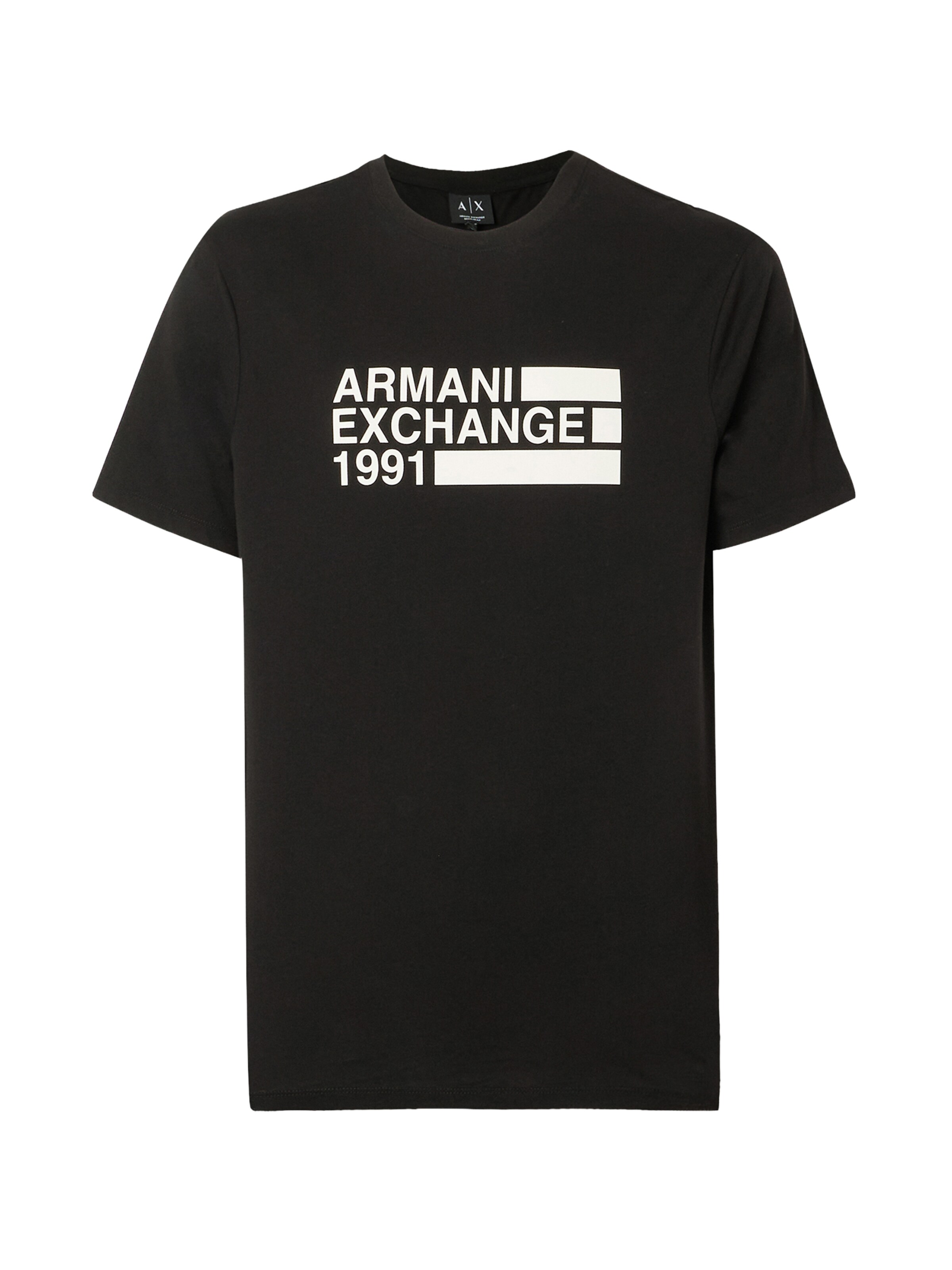 ARMANI EXCHANGE Bluser & t-shirts i sort: forside